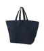 Tote Bag Motif/style À Rayures Taille Unique Bleu Marine Foncé Westford Mill-2