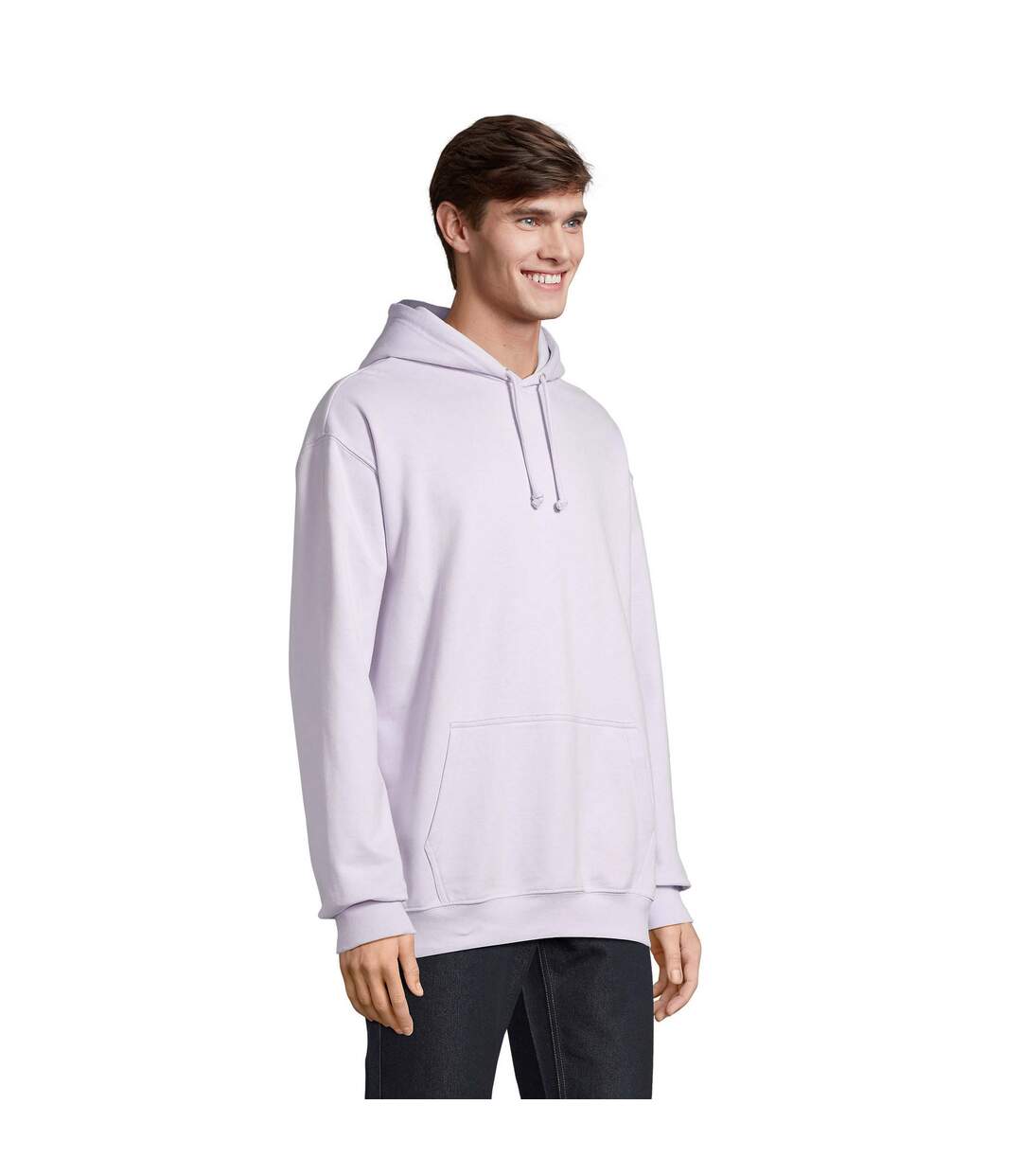 Sweat À Capuche Condor Adulte Lilas SOLS-3