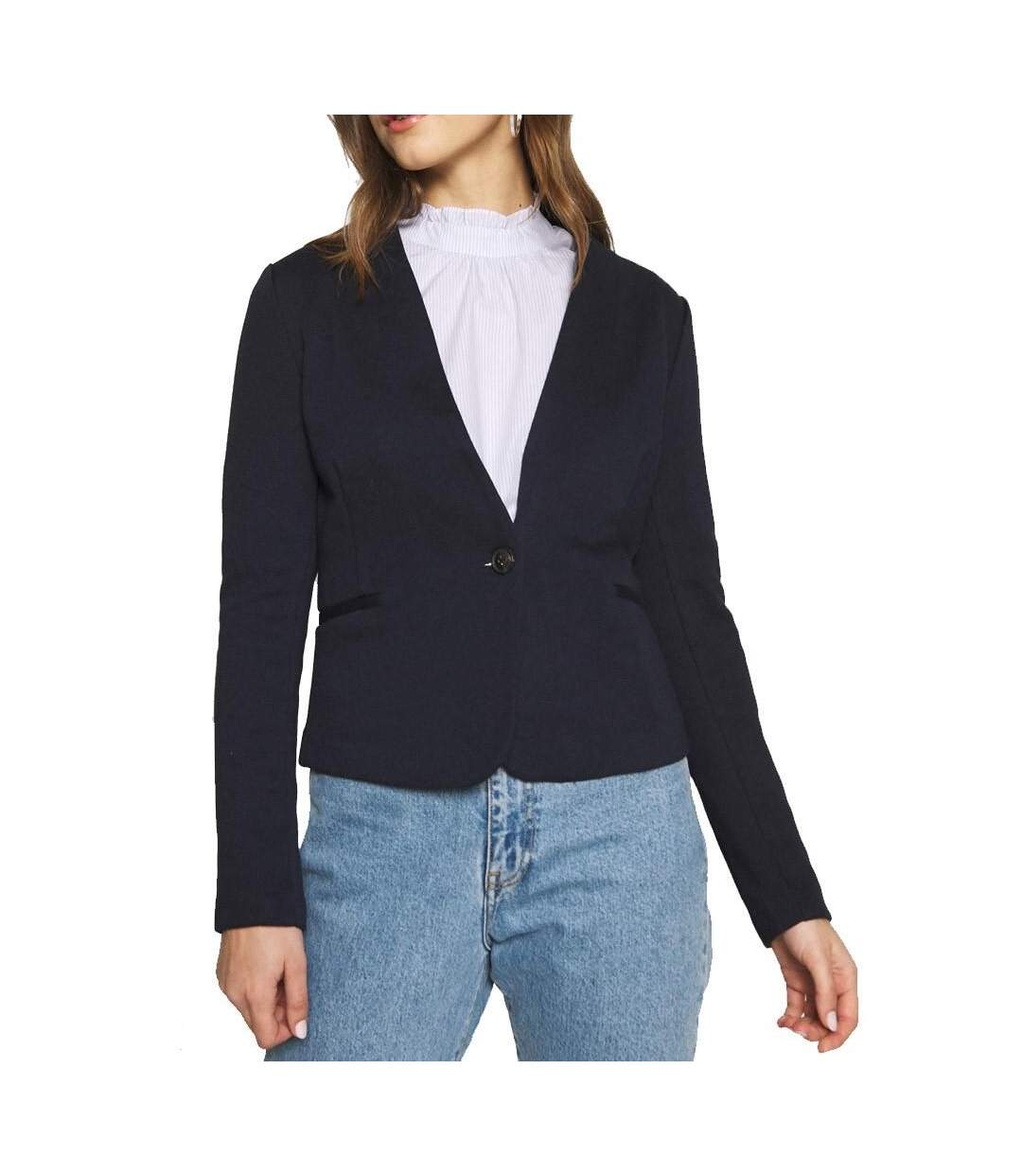 Veste blazer marine femme Vero Moda glen - 36-1