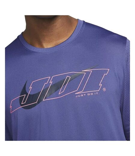 T-Shirt De Sport Violet Homme Nike Top SS SC