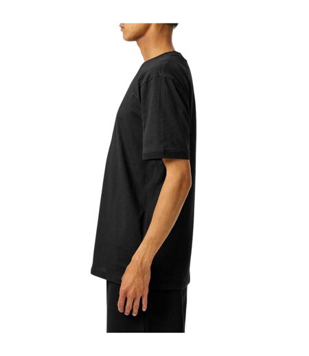 T-shirt Motif/style Logo Sur Poitrine Diragolino Homme Noir Hugo