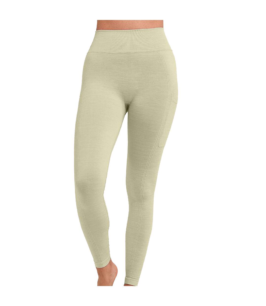 Legging femme vert de gris TriDri-4