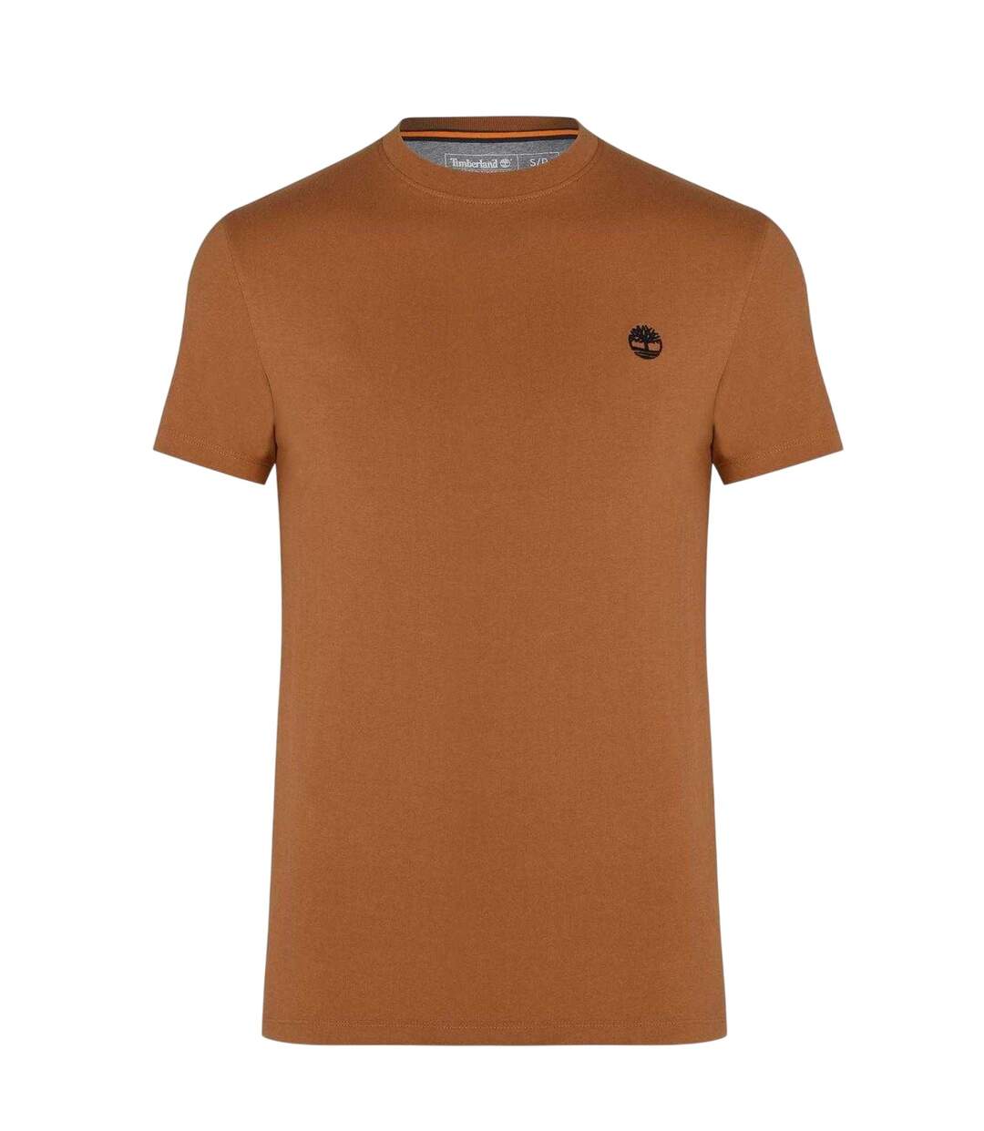 Mens River Embroidered Crew Neck T-shirt Wheat Timberland-2