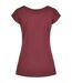 T-shirt Femme Pourpre Build Your Brand-2