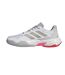 Chaussures De Tennis Motif/style 3 Rayures Courtjam Control Femme Blanc Rose Adidas-3