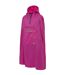 Qikpac Unisex Hooded Waterproof Packaway Poncho Sasparilla Trespass-1