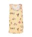 Débardeur Sans Manches Motif/style Imprimé Chien Femme Jaune PJ Salvage-1