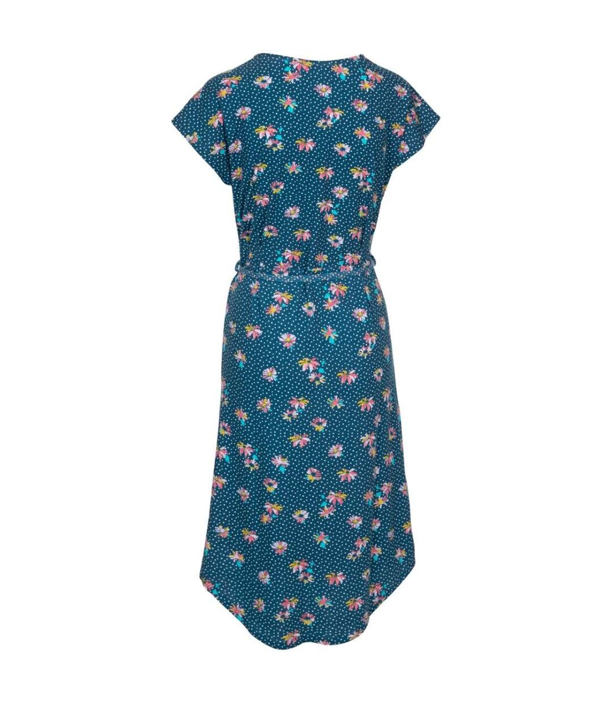Trespass Womens/Ladies Una Casual Dress (Cosmic Blue Print)