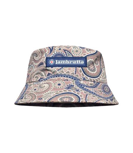Paisley Logo Bucket Hat Woodsmoke Lambretta