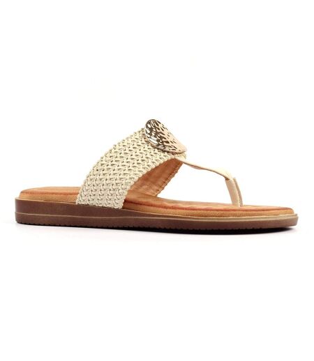 Sandales Fiona Femme Blanc Lunar