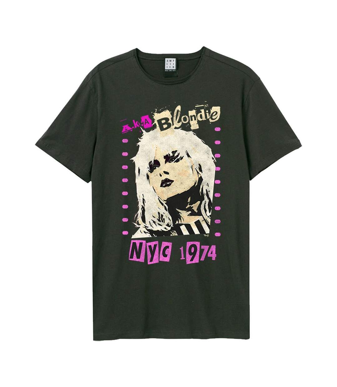 T-shirt aka adulte charbon Amplified-1
