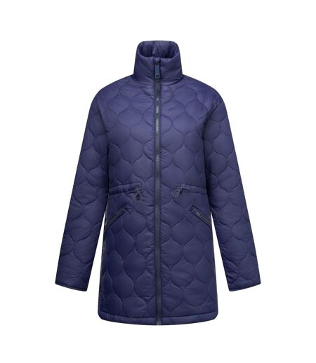 Doudoune Motif/style Matelassé Gaia Femme Bleu Marine Regatta