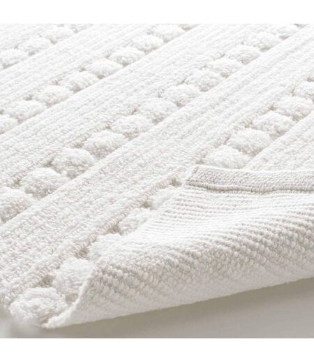 Tapis de Bain Jacquard Cleonis 50x80cm Blanc