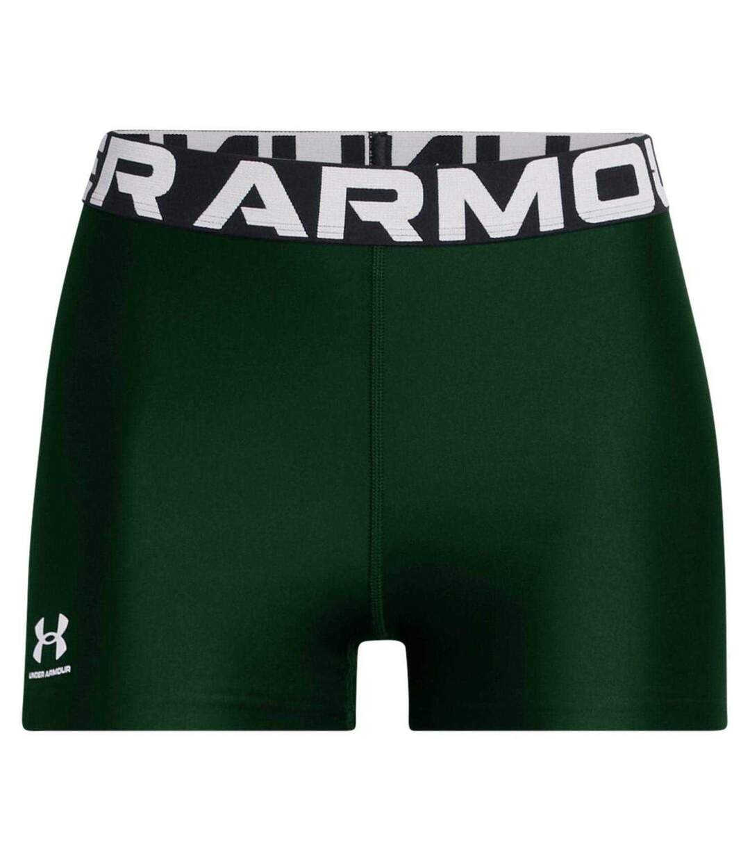 Short De Compression Heatgear Femme Vert Sombre Under Armour-2