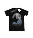 Disney Femme/Les femmes Sleeping Beauty Hidden Illusion Coton Boyfriend T-Shirt (Noir) - UTBI49594-1