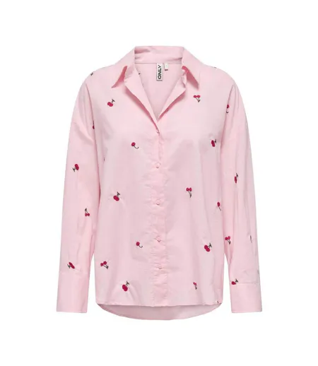 Chemise rose femme only regon