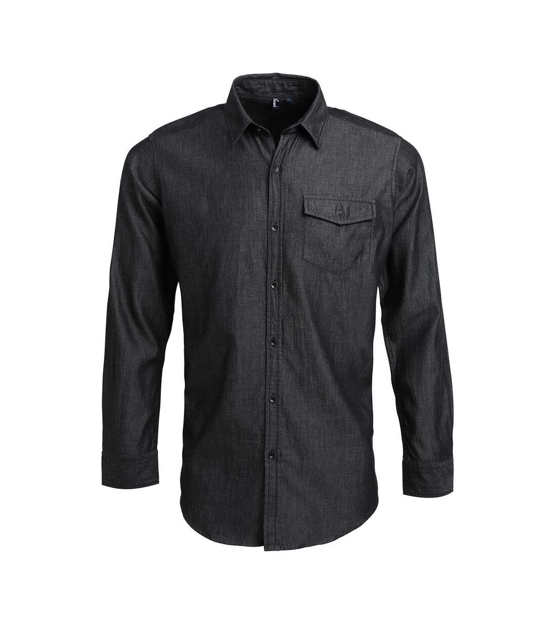 Chemise Homme Denim Noir Premier-1