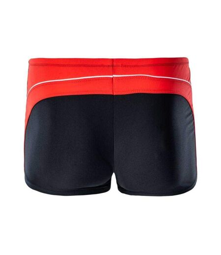 Short De Bain Helder Homme Rouge Noir Aquawave