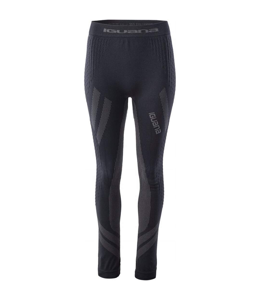 Bas Thermique Gambit Femme Noir Cendre Volcanique Iguana-1