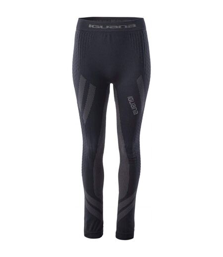 Bas Thermique Gambit Femme Noir Cendre Volcanique Iguana