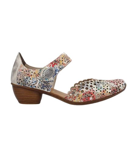 Sandales à Talon Cuir Rieker