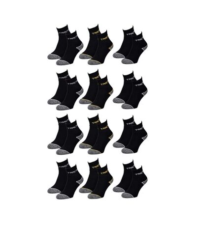 Chaussettes de Travail TRACTO pour Homme Résistance et Qualité Pro - Pack de 12