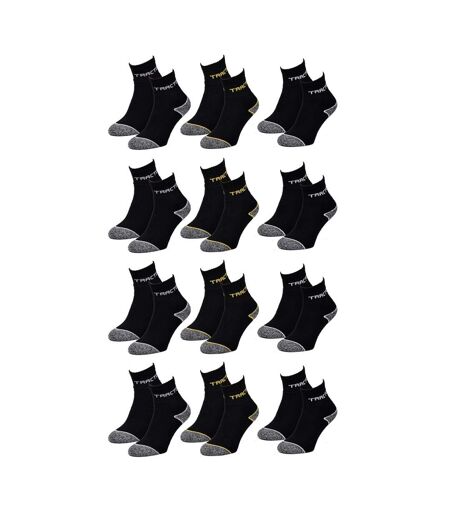 Chaussettes de Travail TRACTO pour Homme Résistance et Qualité Pro - Pack de 12