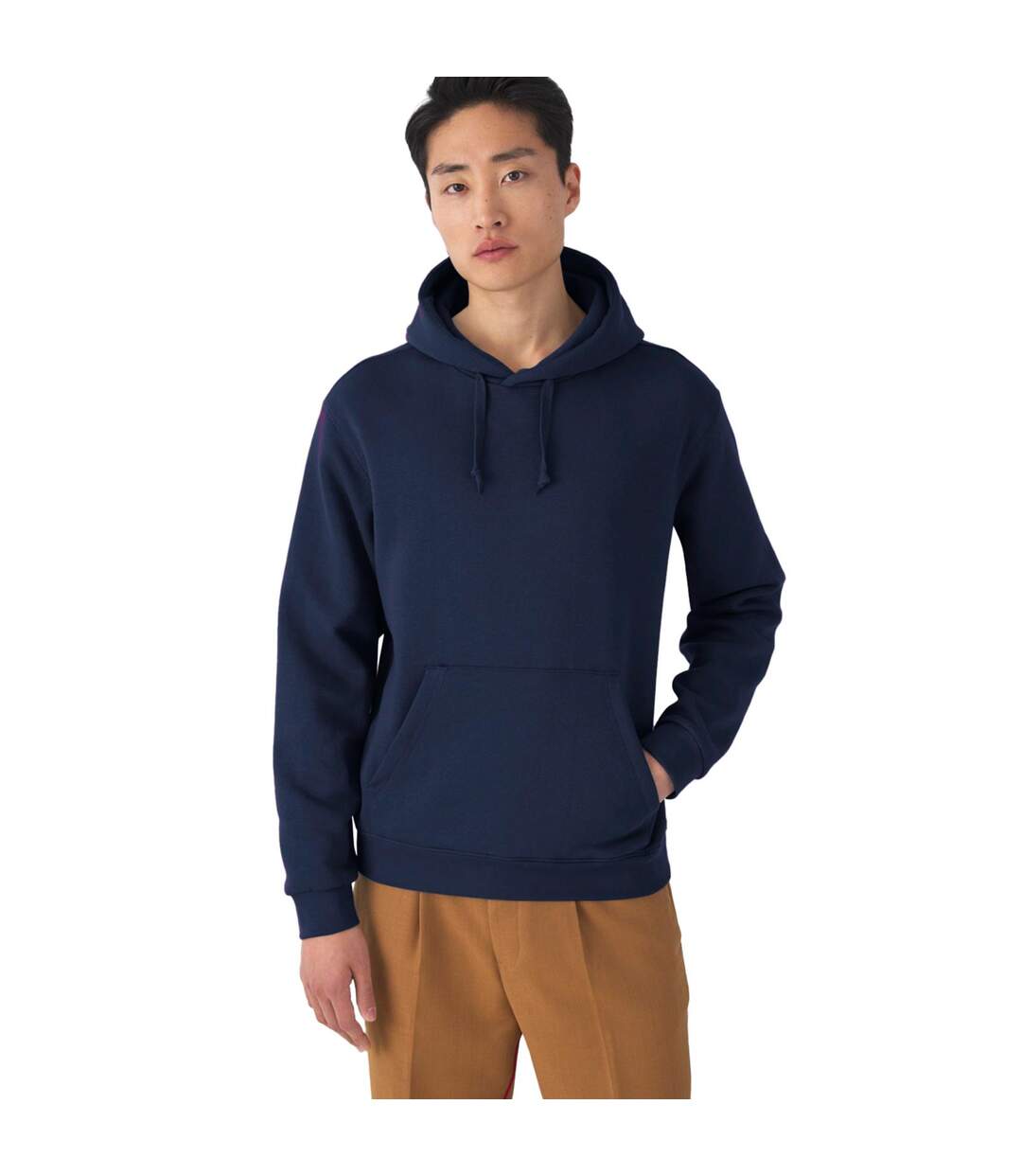 B&c Unisexe Adultes Sweatshirt À Capuche/haut De Forme Bleu Marine B And C-1