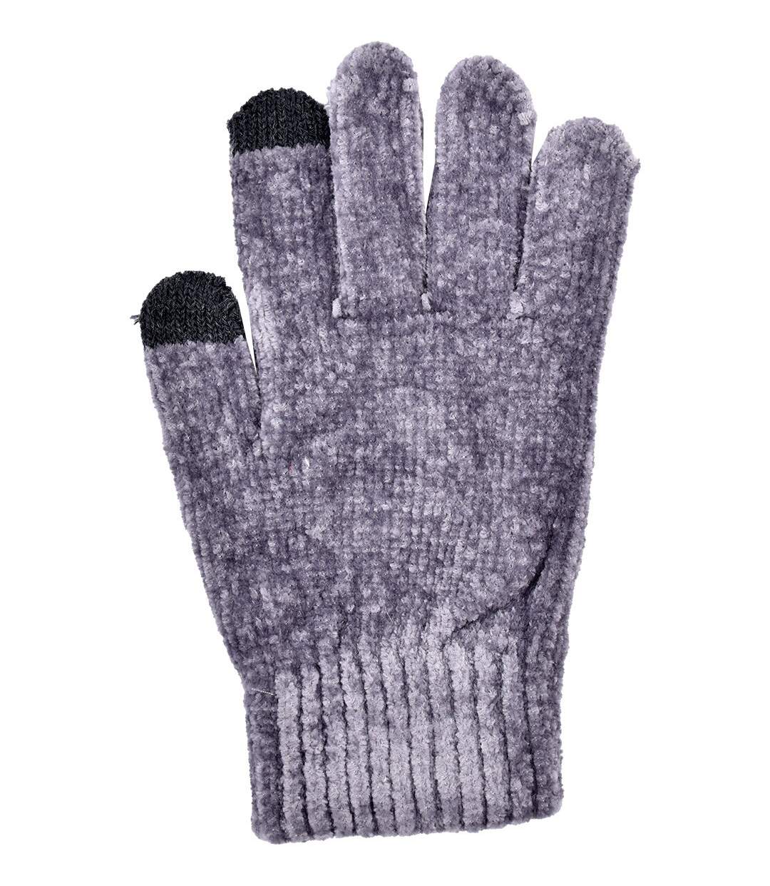 Gants Femme INFINITF 0575 BOUCLETTE GRIS-3