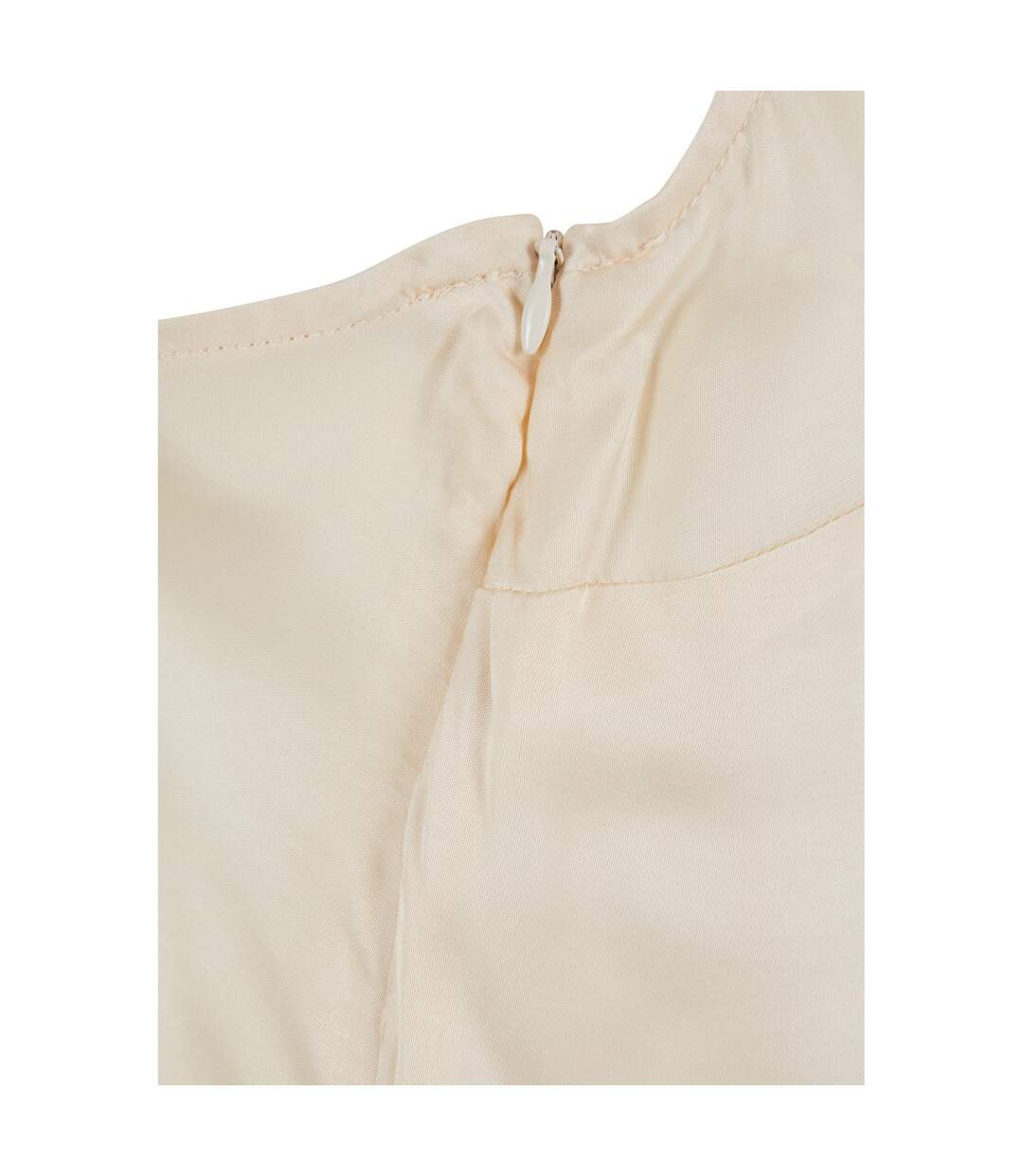 Robe À Bretelles Femme Sable Blanc Urban Classics-4