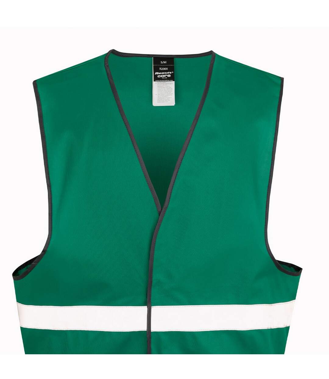 Gilet haute visibilité core enhanced adulte vert SAFE-GUARD by Result-2