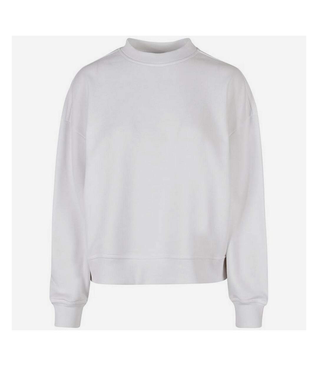 Womens/ladies oversized sweatshirt white Build Your Brand