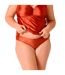Slip de bain réversible marron Sérénité-2