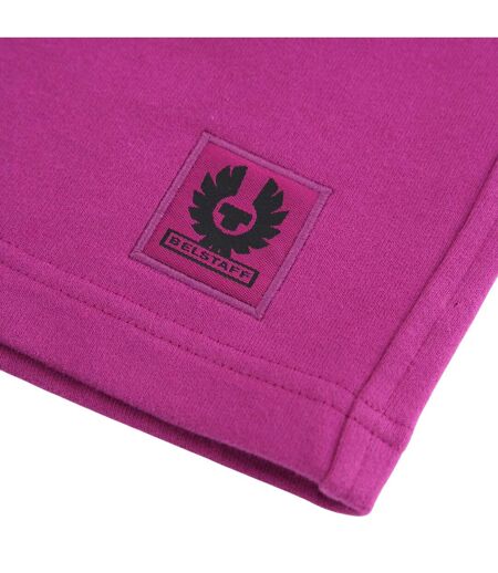 Short De Jogging Motif/style Logo Homme Violet Belstaff