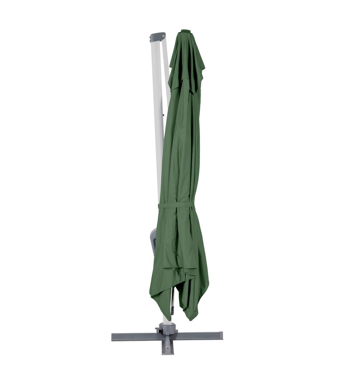 Parasol déporté Rectangulaire Equador - L. 400 x l. 300 cm - Olive-3