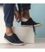 6 Pack Mens Invisible No Show Socks with Silicone Grip-4