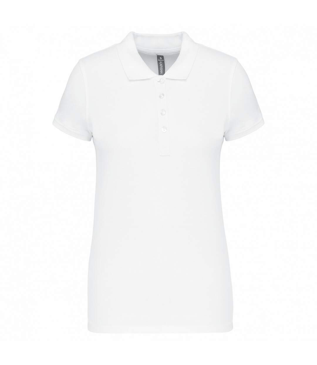 Polo femme blanc Kariban-1