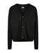 Mens boxy cardigan black Urban Classics-1
