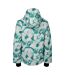 Womens/ladies Snowline Marble Effect Ski Jacket Teal Dare 2B-3