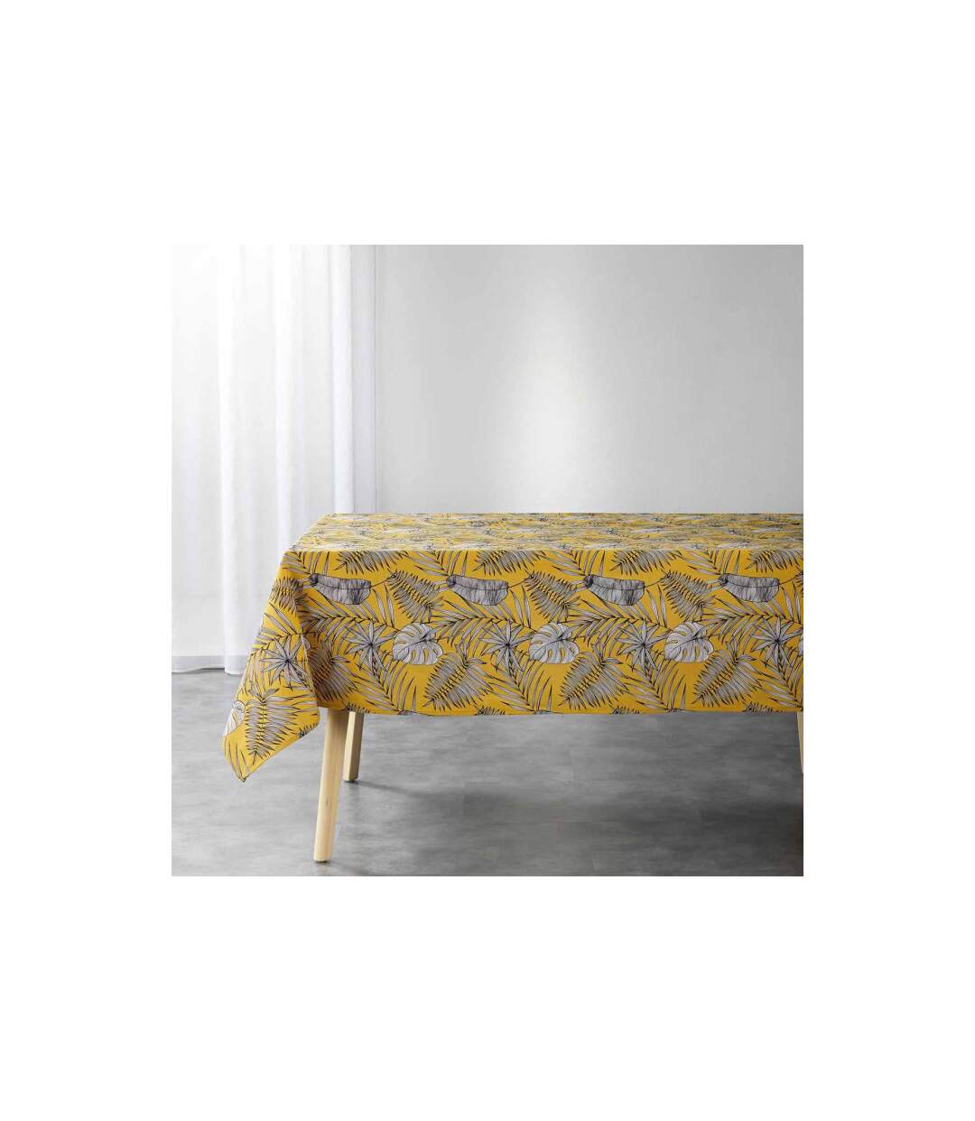 Nappe Rectangulaire Puebla 140x240cm Moutarde