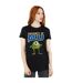 Disney Womens/Ladies Monsters University Property Of MU Mike Cotton Boyfriend T-Shirt (Noir) - UTBI48716-2