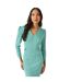 Robe mi-longue femme vert Principles