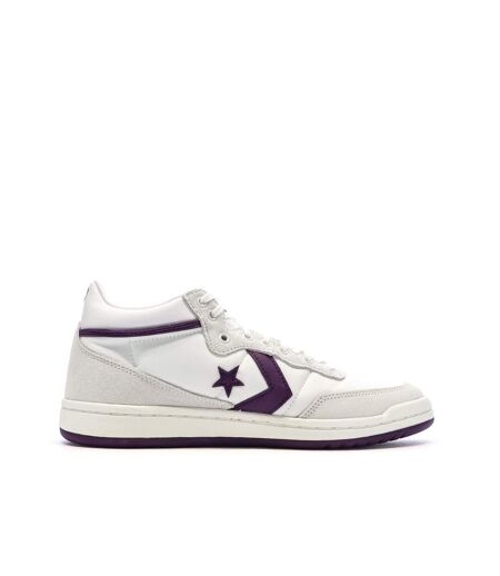 Baskets blanc/violet homme converse fastbreak pro