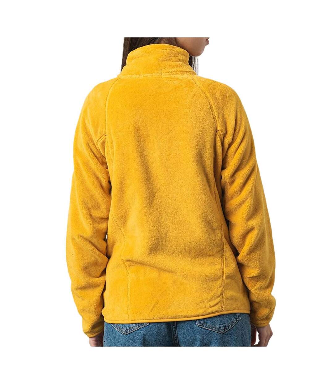 Veste polaire jaune femme geographical norway upaline-2