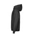 Mens Urban Heavy Loose Fit Hoodie Black Tee Jays-4