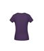 T-shirt Femme Violet B&C-2