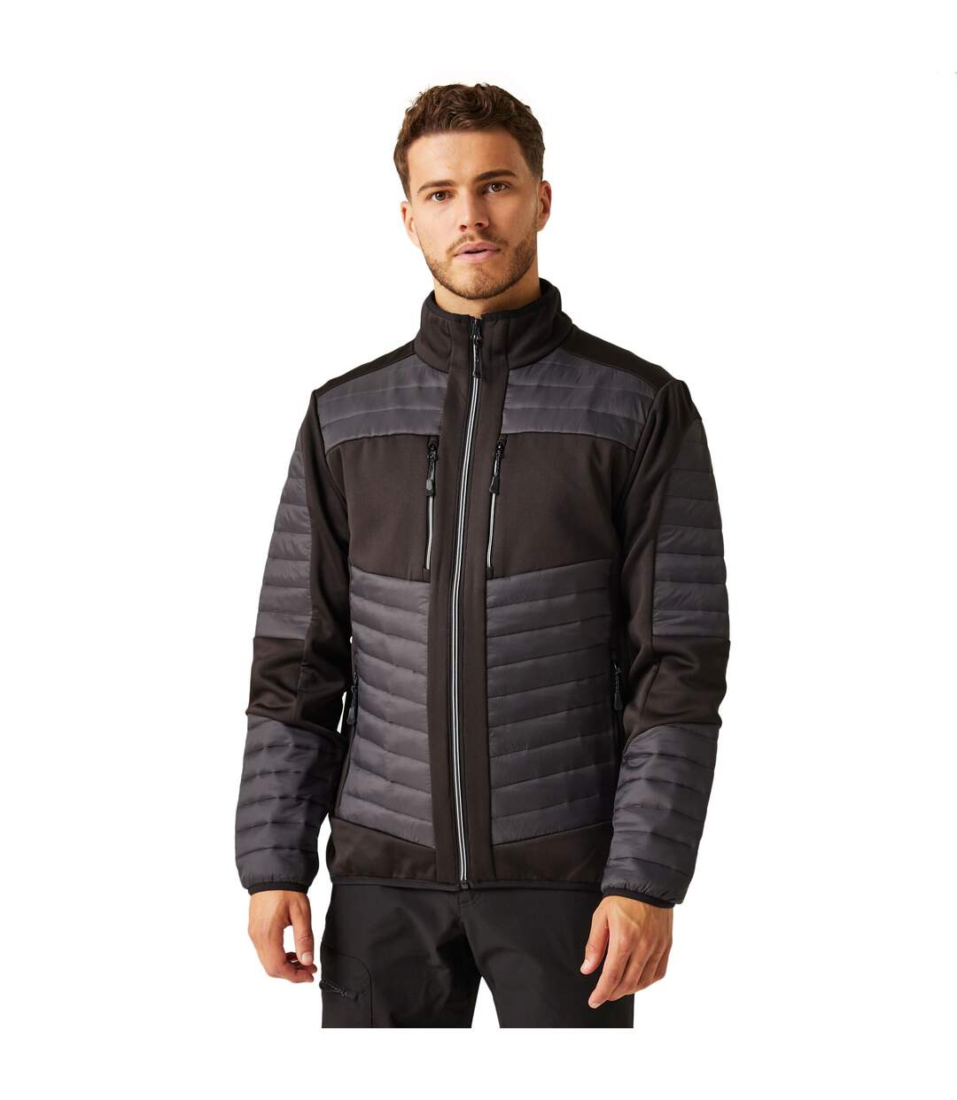 Veste Hybride Homme Cendre Noir Regatta Professional-3