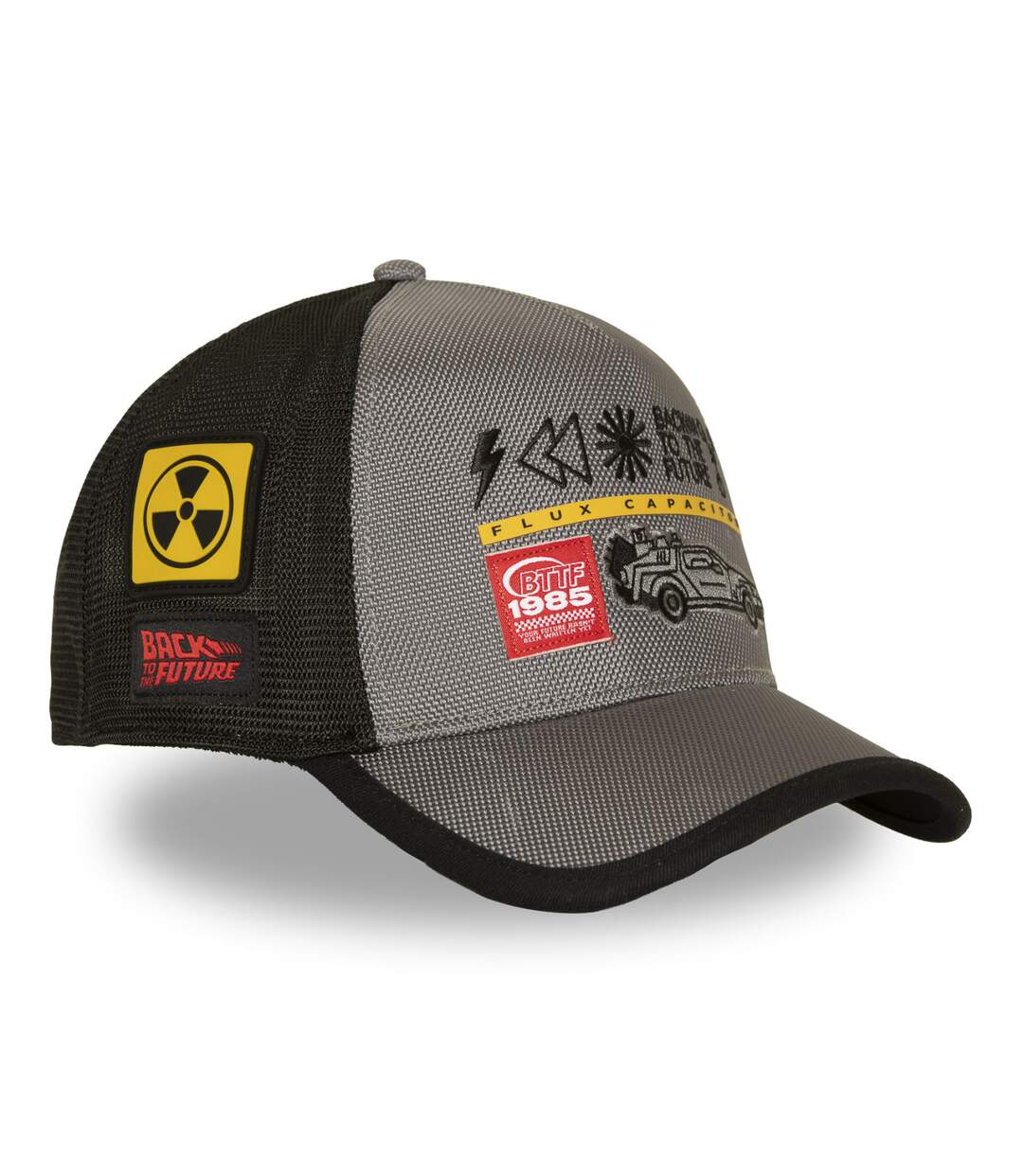 Casquette trucker premium canva avec filet Back to the future Capslab-4
