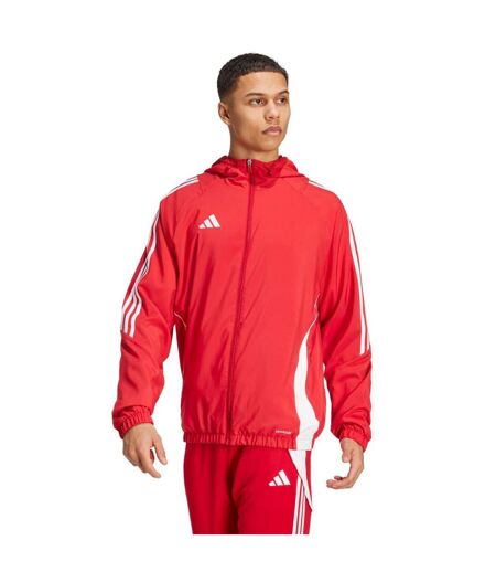 Veste Tiro Homme Rouge Adidas