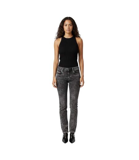 Womens/ladies Slandy Super Skinny Jeans Black Grey Diesel